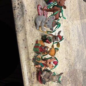 Quantity of 12 Danbury Mint ornaments